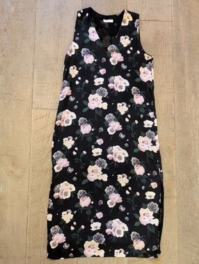 Equipment Floral Maxi Silk Dress Size S